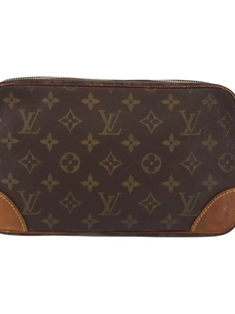 LOUIS VUITTON Monogram Marly Dragonne GM Clutch Bag M51825 LV Auth 161388